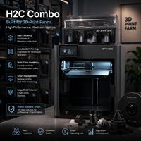 Impresora 3D Multimaterial de Alta Velocidad Bamboo Lab H2C Combo para Impresión en Gran Escala y Producción en Lotes