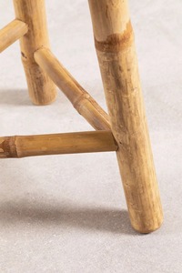 Tabouret bas en bambou Décoration de la maison Matériaux naturels Écologique Fabriqué au Vietnam Vente en gros durable - Product Image 4