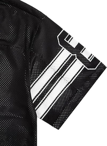 Football Jersey for Men Latest Fashion Football Jersey 100% cotton T-shirt for men loose fit printed Football Mesh Jersey - Product Image 6