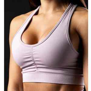 Sujetador Deportivo Súper Suave para Mujer, Ajuste Delgado, Soporte Elástico, Ropa Deportiva para Fitness, Yoga y Entrenamiento - Product Image 1