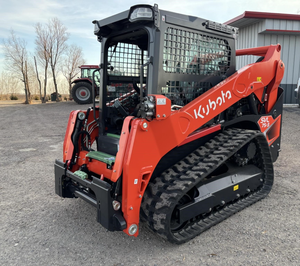Low Wholesale Price Used Kubota SVL75-3 Skid Steer Loader Front Backhoe Loader 9 Ton Rated Load Heavy Duty Construction - Product Image 1
