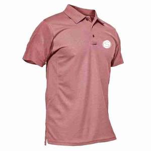 เสื้อโปโลกอล์ฟแขนสั้นผ้าฝ้าย100% เสื้อยืดพิมพ์ลายพัฟ - Product Image 5