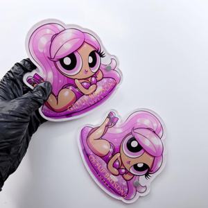 Tuiles magnétiques en acrylique durable de qualité supérieure, style Kawaii Gothique Cartoon, pour pinces à extensions de cils, personnalisables et multifonctionnelles - Product Image 3