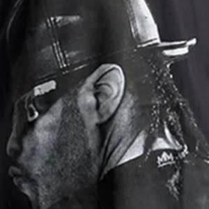 Camiseta gráfica Stacktober para hombres y mujeres, estampado artístico de retrato oscuro, camiseta creativa de algodón negro para ropa de calle - Product Image 3