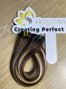 Superventas 100% mechones de cabello humano Natural recto Piano Color vietnamita virgen cutícula alineada cabello - Product Image 5