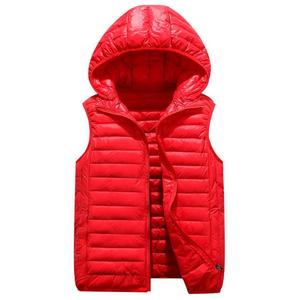 Chaleco acolchado sin mangas de invierno con cremallera de cuello alto Chaqueta ligera para exteriores Zip up Warm Outerwear Abrigo acolchado - Product Image 5