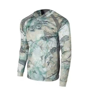 เสื้อฮู้ดสวมหัวตกปลาโพลีเอสเตอร์100% ผ้าซับเหงื่อออกแบบมาเพื่อความสบายตลอดทั้งวัน - Product Image 1