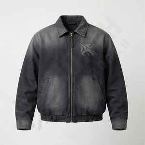 Chaqueta Vaquera Nueva para Hombre, Logotipo Personalizado, Diseño Personalizado, Material de Alta Calidad, Precio Bajo, Ropa Casual de Calle, Prenda Exterior - Product Image 1