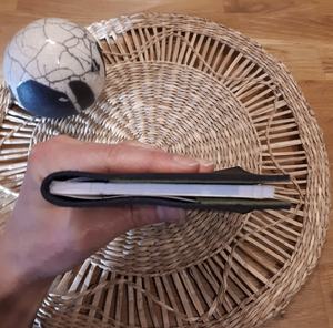 Protecteur de chéquier en cuir Gravé Business Check Case Wallet Gift Slim Long Register LCR-0049 - Product Image 5