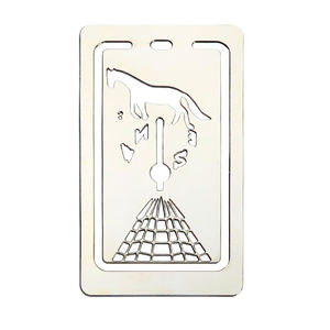 Regalo DE BODA promocional Lindos marcadores de metal personalizados finos - Product Image 2