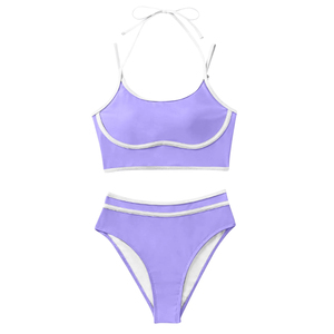 Conjunto de Bikini de 2 Piezas para Mujer, Traje de Baño, Fabricantes de Trajes de Baño, Bikini Personalizado de Secado Rápido y Transpirable para Playa - Product Image 1