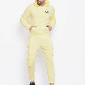 Fabricación de chándales de tamaño personalizado de alta calidad, trajes para correr, chándal de lana con logotipo personalizado - Product Image 1