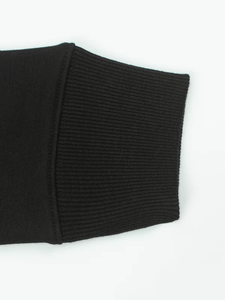 เสื้อสเวตเตอร์ผ้าคอตตอนโพลีเอสเตอร์สำหรับผู้ชายเสื้อกันหนาวมีฮู้ดผ้าคอตตอนโพลีเอสเตอร์สีพื้นสำหรับฤดูหนาวงานตามสั่ง - Product Image 4