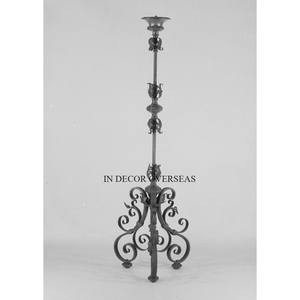 Candelabro de decoración de centro de mesa de boda pulido plata de Metal de calidad superior con aspecto atractivo de 10 brazos más exigentes - Product Image 5