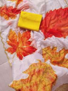 Sari con estampado digital de diseñador indio, el último Sari indio con estilo exclusivo, ropa de fiesta elegante exclusiva, ropa de novia, Sari para mujer - Product Image 2