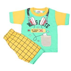 ชุดสูทเด็กชายแขนสั้น 4543 -สีเขียว - Product Image 2
