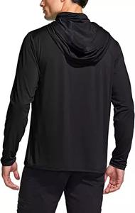 Men's UPF50+ Quick Dry Breathable Solid Colours <b>Sports</b> Shirt Long Sleeve Fishing Hoodie <b>Mask</b> With Sublimation Plus Size Outdoor - Product Image 5