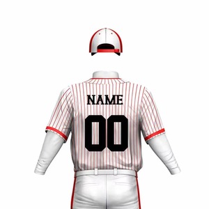 Uniforme de Béisbol Personalizado de Alta Calidad con Nuevo Diseño, Uniforme de Equipo Superior, Conjunto de Uniforme de Béisbol al por Mayor a Precio Económico - Product Image 5