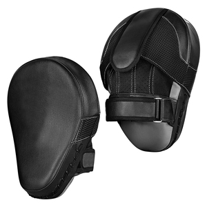 Mitaines de frappe de mise au point rapide incurvées avec logo personnalisé Mitaines d'entraînement de boxe et de Muay Thai - Product Image 1