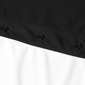Camiseta de manga corta con botones para hombre, ropa deportiva cómoda y transpirable, uniforme de entrenamiento, béisbol y softbol - Product Image 4