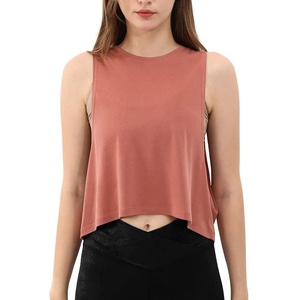 Débardeur de fitness sur mesure, haute qualité, respirant, séchage rapide, léger, en mélange de coton, décontracté, taille XS, tricoté, extensible, à enfiler - Product Image 5