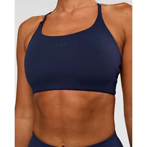 Sujetador Deportivo Twist - Azul Marino Futuro, Ropa Deportiva Acolchada para Mujer - Product Image 6