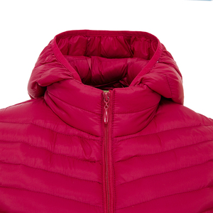 Abrigo de invierno de alta calidad para mujer, chaqueta acolchada de algodón, empacable Abrigo acolchado, capucha, lona de peluche para mujer, diseño de empresa personalizable - Product Image 4