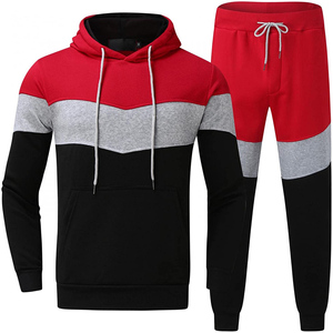 Hommes de haute qualité 2025 Fitness Tech French Terry Jogging costumes 3 tons coupe régulière imprimé solide bas pantalons de survêtement maternité - Product Image 1