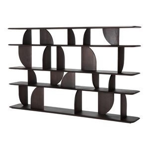 Modern Solid Wood Living Room <b>Bookshelf</b> with Customizable Size Portable & Durable Eco-Friendly Design for Home Office Dining - Product Image 1