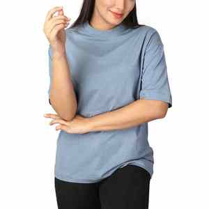 เสื้อยืดผ้าฝ้าย100% แห้งเร็วสำหรับผู้ชายผู้หญิงเสื้อยืดสีตามสั่งสำหรับฤดูร้อน - Product Image 6