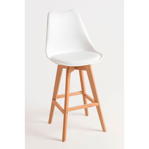 Reposapiés ajustable de tela antigua y moderna de Mona para sentarse en el dormitorio Sala de estar Hogar o Hotel - Product Image 1