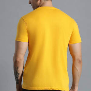 เสื้อยืดผู้ชายสีทึบระบายอากาศได้ดี - Product Image 2