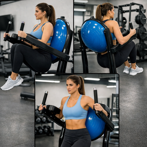 Máquina de Ejercicios Abdominales Vertical para Ahorrar Espacio, Mejora la Postura de los Trabajadores de Oficina, Ideal para Gimnasios Corporativos - Product Image 1
