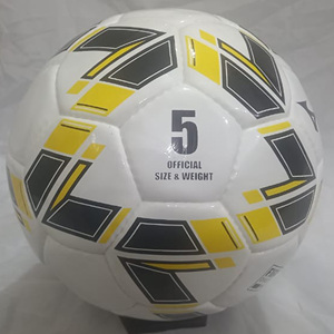 Venta caliente logotipo personalizable impresión clásica fábrica de balones de fútbol al por mayor precio bajo colorido 5 PU entrenamiento de fútbol paquistaní - Product Image 3