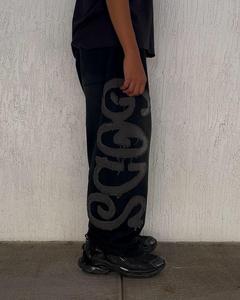 <b>Wholesale</b> Acid Wash <b>Sweatpants</b> High Quality Men's <b>Sweatpants</b> With Pockets Custom Logo Sweat Pants for Men - Product Image 4