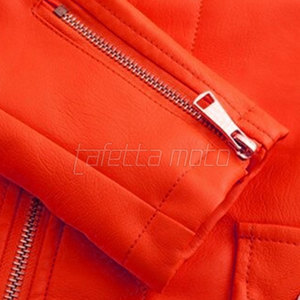 Blouson en cuir de moto PU, blouson en cuir de moto de haute qualité, taille adulte, blouson en cuir de moto pour femme - Product Image 6