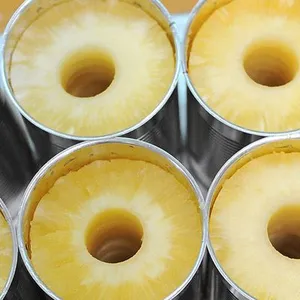 来源越南Ananas罐头低价水果菠萝菠萝片淡糖浆顶级