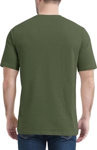 Haute qualité 200 GSM 100% coton Gym sport blanc T-Shirt plaine grande taille vente d'été hommes T-Shirts - Product Image 4