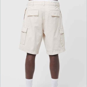 Shorts droits à la mode en éponge pour hommes de haute qualité personnalisé Gym Cargo grande taille poche latérale pantalons courts décontractés - Product Image 4