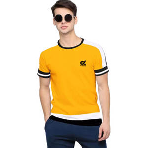 Best Quality Men <b>T</b>-<b>shirt</b> Plain Color Custom Made New Style Men <b>T</b>-<b>shirt</b> In Good Quality Breathable Ringer Men's <b>T</b>-<b>shirts</b> - Product Image 1