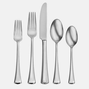 Ensemble de couverts de haute qualité pour table de mariage, couteau à dîner en acier inoxydable, fourchette en acier inoxydable, argent poli, cuillère et fourchette - Product Image 2
