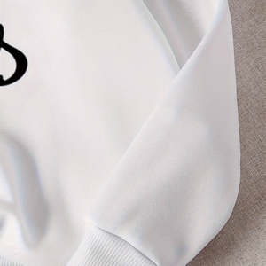 Sudadera con Capucha de Algodón Unisex Personalizada con Estampado Navideño, Cuello Redondo, Transpirable y Resistente a las Arrugas, para Otoño - Product Image 3