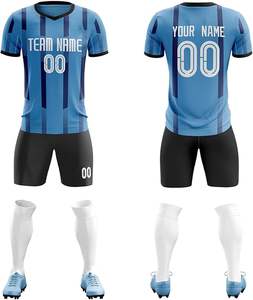 100% poliéster transpirable y cómodo desgaste de fútbol servicios OEM para uniformes de entrenamiento de fútbol al por mayor disponible - Product Image 1