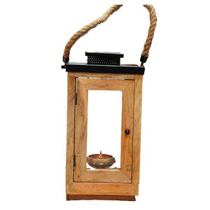 Lanterne à bougie en bois et en fer au design incroyable, lanterne marocaine suspendue pour la décoration de la maison, les mariages, les décorations lumineuses de Noël - Product Image 1