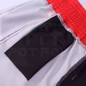 OEM personalizado recién llegado pantalones cortos de boxeo de color liso cómodo desgaste de artes marciales para adultos - Product Image 6