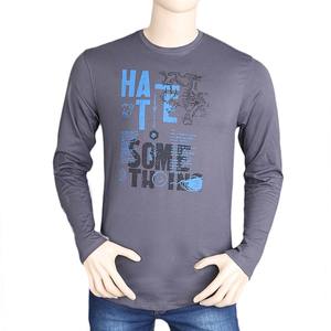 เสื้อยืดแขนยาวผู้ชาย Chase Value ไซส์ M สีเทา ผ้าเจอร์ซีย์ - Product Image 3