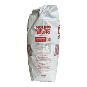 Farine de blé tendre italienne MOLINO BRUNO DUSTPIZZA5-D Granito Spolvero 5kg, qualité supérieure, Type 0, finesse 0,55, mouture cylindrique - Product Image 2