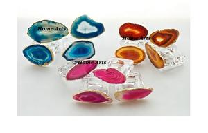 Servilletero de decoración de mesa de comedor de la mejor calidad, Juego de 3 servilleteros de resina multicolor para accesorios de decoración del hogar - Product Image 6