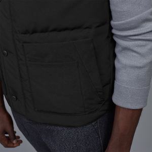 Chaleco Acolchado Personalizado Cortavientos para Hombre, Chaleco Acolchado de Alta Calidad con Cuello Alto para Invierno - Product Image 5