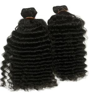 Extensión de trama de ondas profundas de cabello humano virgen vietnamita de la mejor calidad Premium de Grado Superior fácil de usar - Product Image 1